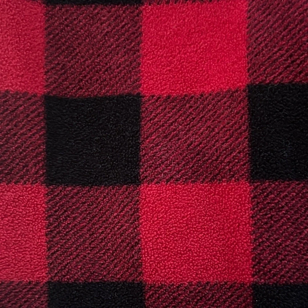 The Children's Place Red and Black Checkered Kids fleece